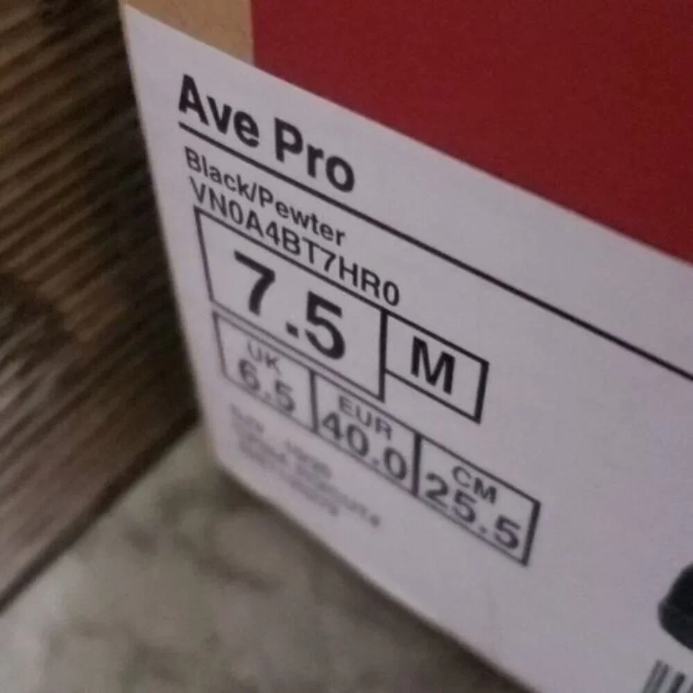 New Vans Ave Pro Skateboarding Mens Sneakers Size 7.5 Skater‎ Grunge Streetwear
